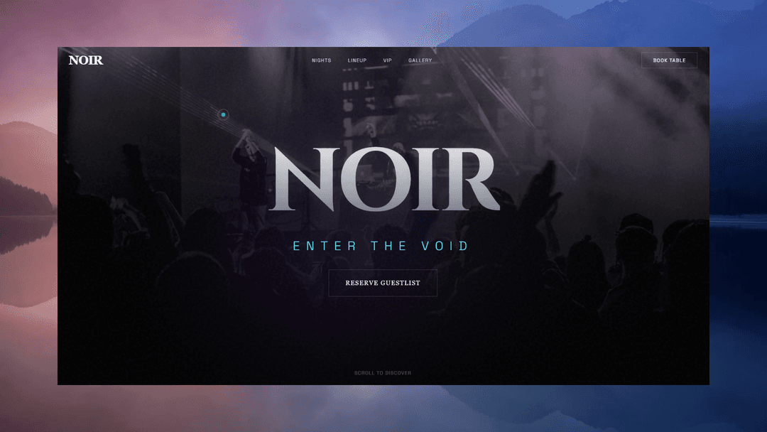 Noir : The Nighligfe Experience